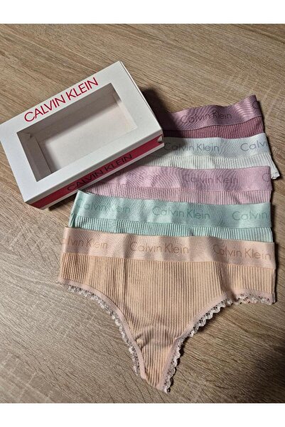 Calvin Klein Set of 5 thongs, Multicolor, XL
