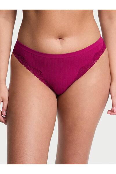 Victoria's Secret χωρίς ραφές Στριγκάκι με ριμπάνι και δαντέλα
