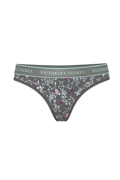 Victoria's Secret Logo Cotton Thong