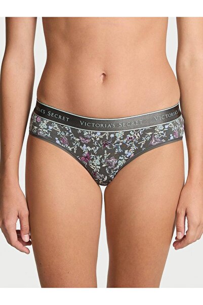 Victoria's Secret Cotton Hiphugger Panties with Logo