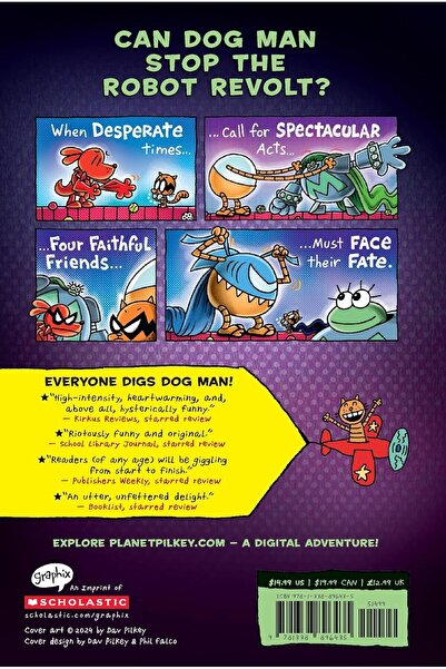PHINDBOOKS DOG MAN #12: THE SCARLET SHEDDER: A GRAPHIC NOVEL