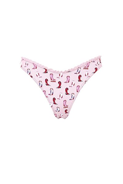 Victoria's Secret Cotton Side Tie Thong
