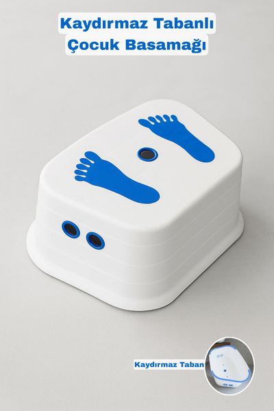 Funny Life Kaymaz Çocuk Basamağı - Kaymaz Çocuk Taburesi