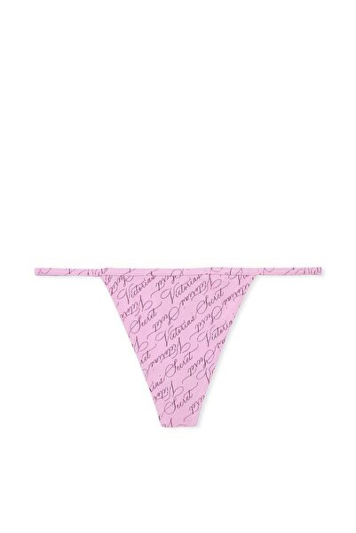 Victoria's Secret Ελαστικό βαμβακερό εσώρουχο V-string