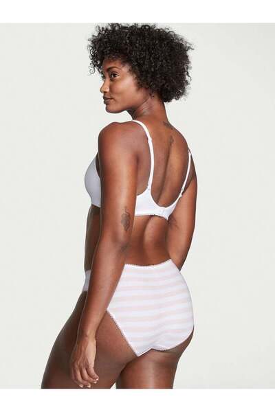 Victoria's Secret Ribbed Deep Leg Cut Brief Panties