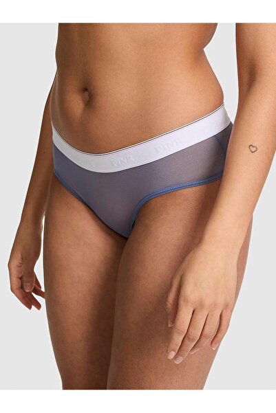 Victoria's Secret Tulle Hiphugger Panties with Logo