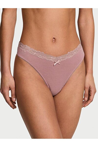 Victoria's Secret Flexible Cotton Scoop Thong