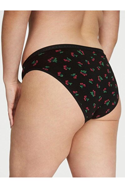 Victoria's Secret Chiloți de bikini din bumbac elastic