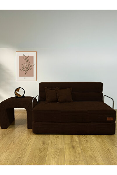 Katt Torso Katlanır Kanepe Koltuk Yatak Pati Dostu Fitilli Örme Peluş Kumaş