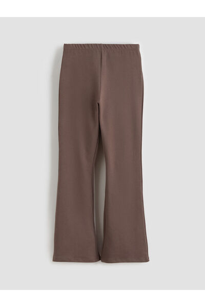 LC Waikiki LCW Παιδικό κολάν με ελαστική μέση ισπανικό πόδι για κορίτσια