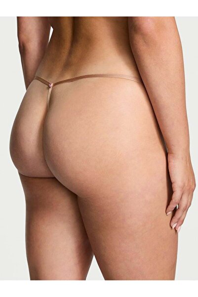 Victoria's Secret Chiloți ajustabili cu dantelă în formă de V