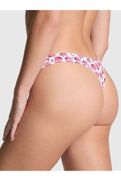 Victoria's Secret Cotton Deep Leg Cut Thong