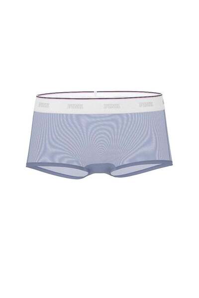 Victoria's Secret Tulle Boyshort Panties with Logo