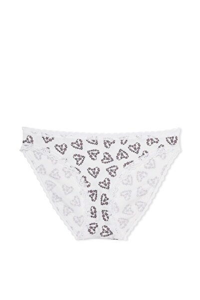 Victoria's Secret Lace Cotton Bikini Panties