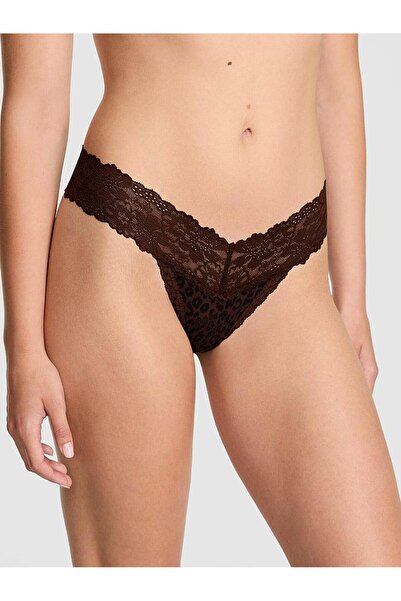 Victoria's Secret Tanga cu detaliu din dantelă Wink