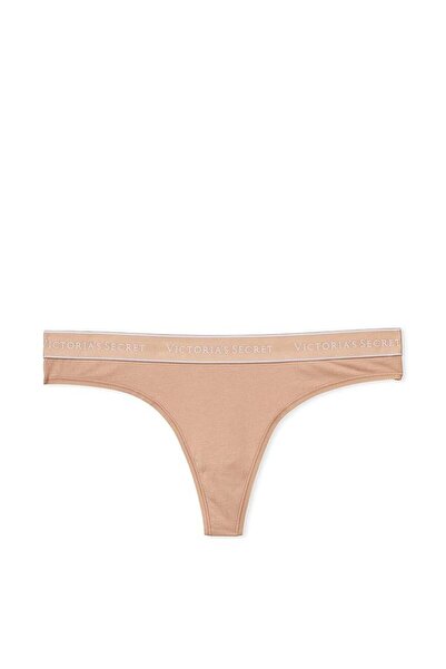 Victoria's Secret Logo Cotton Thong