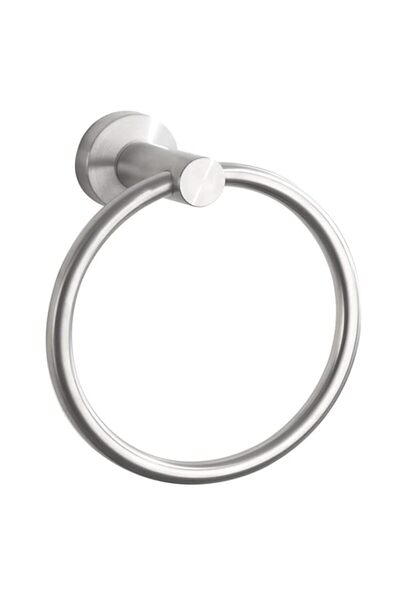 Generic حامل مناشف من JEWJIO مثبت على الحائط مصنوع من الفولاذ المقاوم للصدأ، للحمام والمطبخ