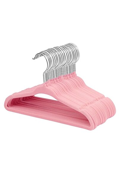 Generic شماعات ملابس مخملية للأطفال من مانجوتري، شماعات للأطفال الصغار مع خطاف دوار، كتف مسنن