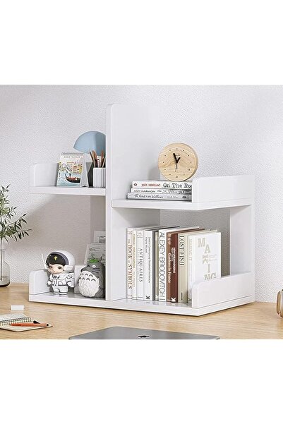 Generic رف كتب خشبي لسطح المكتب من U-HOOME، رفوف كتب صغيرة، منظمات ومستلزمات مكتبية وملحقاتها