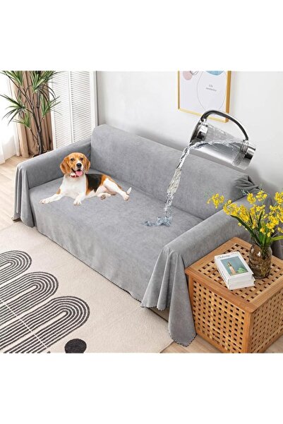 Generic غطاء أريكة مقاوم للماء من Beauenty، غطاء أريكة قابل للغسل، واقيات للأريكة المقطعية للحيوانات الأليفة والكلاب والماء