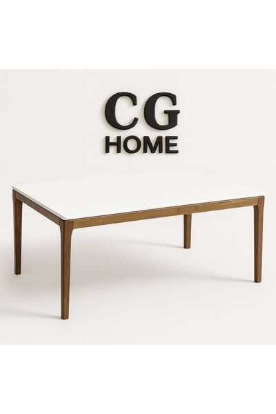 CG HOME Mono Orta Sehpa %100 Ahşap Lake Boya