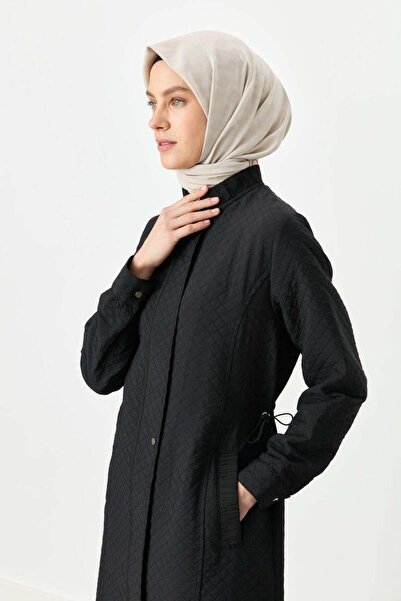 Nihan Thin Quilted Drawstring Waist Cap