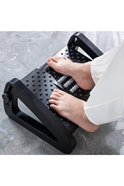 Generic Foot Rest for Under Desk at Work,Ergonomic 6 Heights Adjustable Footr...