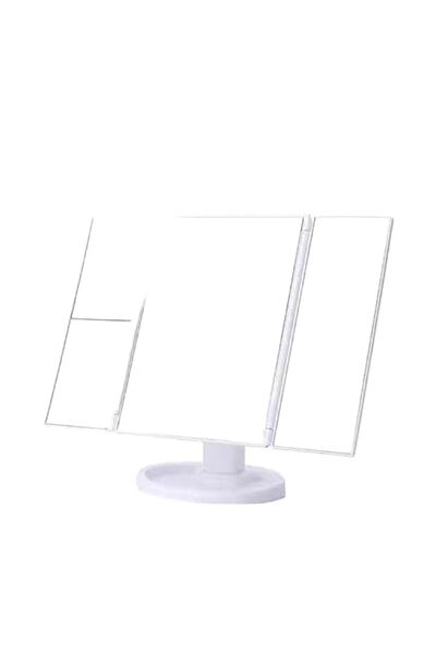 Generic Brand 3-Sided LED Makeup Mirror for Women,Touch Control, Adjustable B...