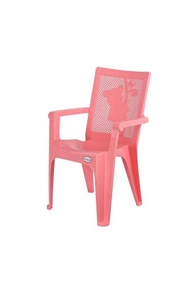 Generic Esqube Baby Chair Panda (Plain) - Plastic Study Chair Baby Pink