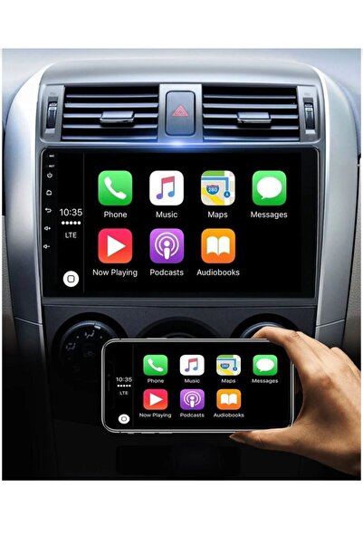 Naviactgo Toyota Corolla (2006-2013) Multimedya Android Teyp 2gb Ram 32gb Hafıza Carplay uyumlu