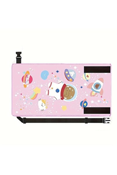 Generic سرير طائرة للأطفال الصغار من تزوييق، مقعد طيران ممتد للسفر مع حزام تثبيت، طائرة محمولة للأطفال