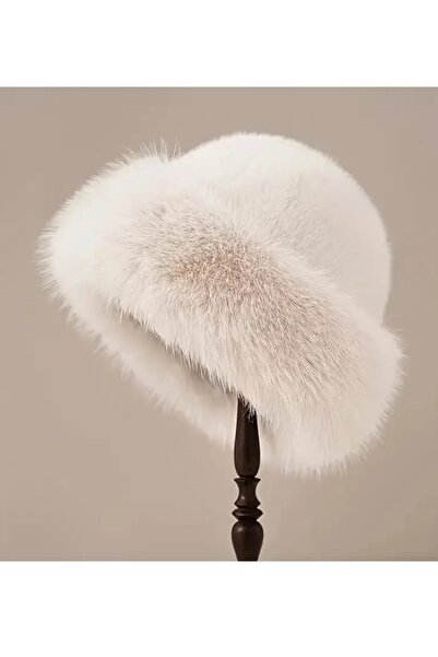 BirYıldızOl Plush Kalpak Hat Faux Kalpak