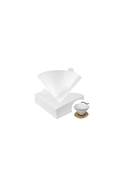 Generic 60 White Drip Coffee Filters Pack (50 pieces)