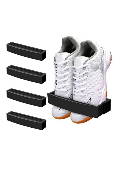 Generic SYOSI Adjustable Wall Mounted Shoes Rack, Plastic Shoes Holder Door H...