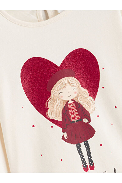 LC Waikiki Peak New Season Crew Neck Girls' T-Shirt 2-Pack