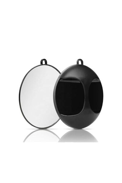 Generic مرآة حلاقة SD، مرآة مكياج مكبرة 10 مرات، مرآة مكياج محمولة، تكبير 10 مرات، 3.5 بوصة