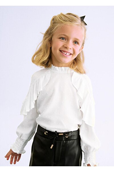 Abel & Lula Mayoral Abel&Lula Girl's Blouse White