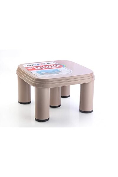 Generic كرسي ناياسا بلاستيك قوي رقم 515 (30 سم × 30 سم × 19 سم، بني)