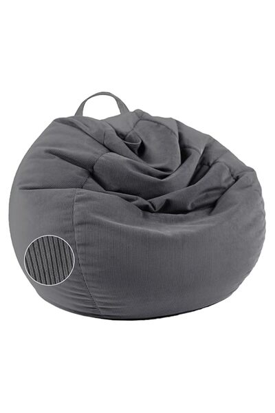 Generic غطاء كرسي على شكل كيس فول لتخزين الحيوانات المحشوة من LPMOERA (بدون حشو) للأطفال والكبار. حيوانات أليفة كلاب/قطط