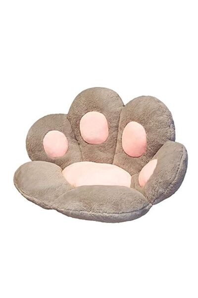 Generic Seat Cushion Cat Paw Shape Lazy Sofa Office Chair Cushion Warm Skin-F...
