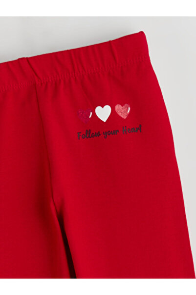 LC Waikiki Peak Yeni Sezon Beli Lastikli Kız Çocuk Tayt 2'li