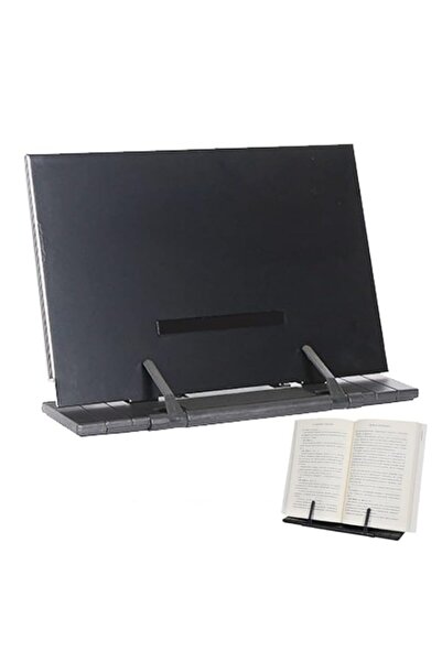 Generic حامل كتب معدني محمول من Excefore مع 7 أوضاع قابلة للتعديل - مثالي لكتب الطبخ والنوتات الموسيقية،