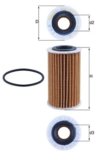 KNECHT Filtru Ulei Ford Focus 4/Kuga 3/Tourneo Connect / Grand Tourneo Connec...