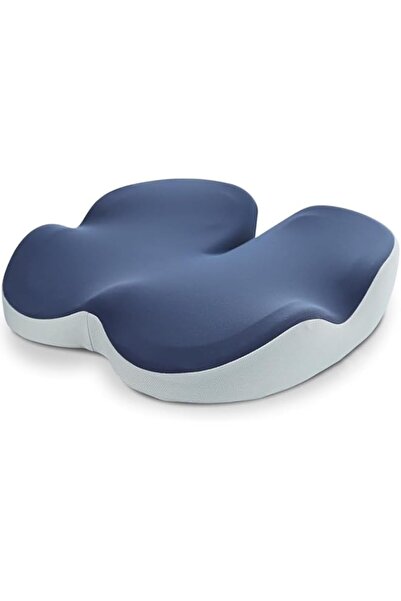 Generic وسادة مقعد TNTAIAHL من إسفنج الذاكرة بطيء الارتداد، وسادة كرسي مكتب لتخفيف آلام العصعص وأسفل الظهر