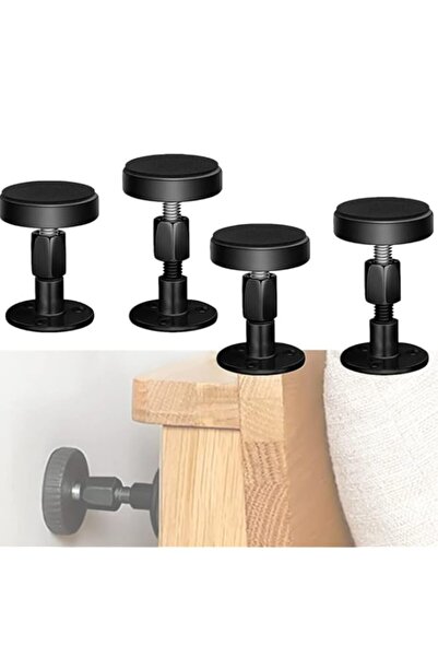 Generic أداة تثبيت إطار السرير KASTWAVE القابلة للتعديل واللولبة المضادة للاهتزاز، أداة تثبيت إطار السرير المضادة للاهتزاز، أداة تثبيت لوح الرأس