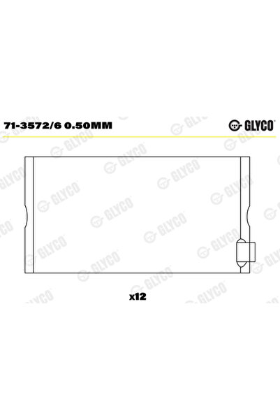 GLYCO Cuzineti Biela Mercedes-Benz Agl/Lk/LN2/Lp 1962-2005