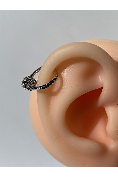 kurukafagift Çelik Piercing Helix Kıkırdak İçi Halkalı Model