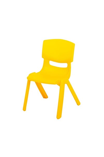 Generic كرسي بلاستيكي متين ورائع للأطفال من X IANGYU (أصفر، 28 سم)