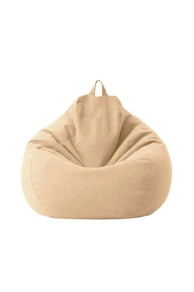 Generic Classic Bean Bag Chair Sofa Cover, Highback Beanbag Chair,Lazy Lounge...