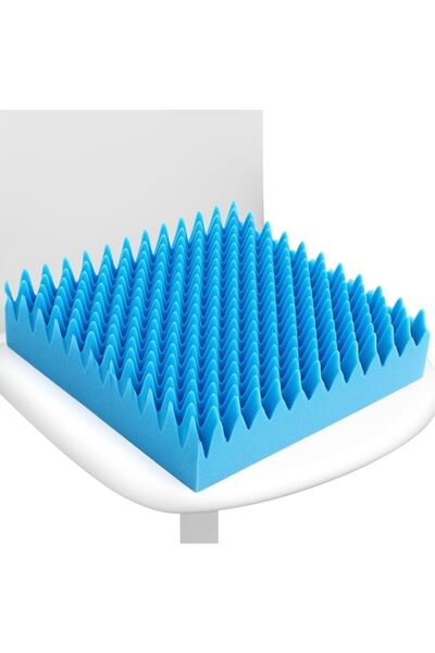 Generic وسادة كرسي من إسفنج البيض، وسادة دعم للظهر للمقعد للمكتب، كرسي الاسترخاء، الكرسي المتحرك، المنزل والسيارة